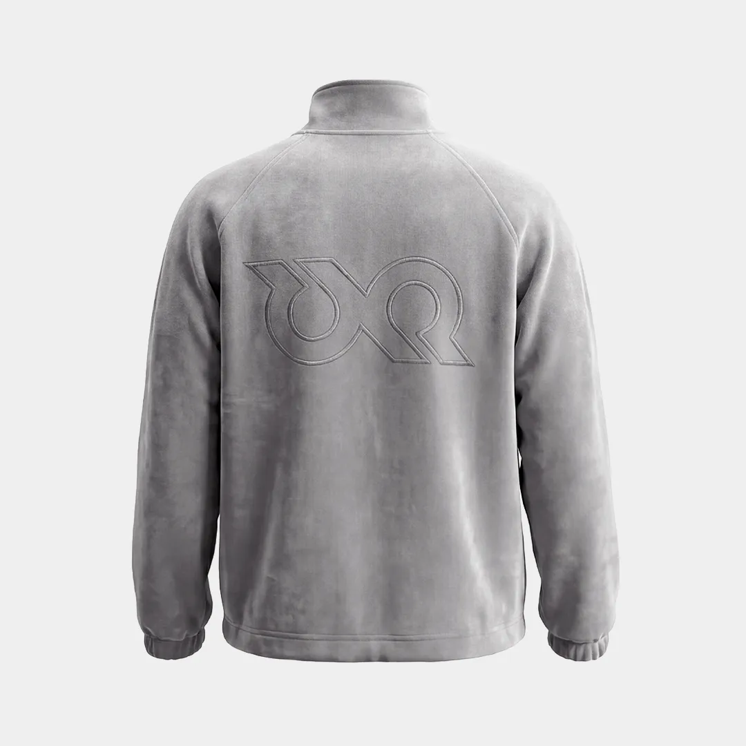 Толстовка Velour half-zip · Облачный, фото 3