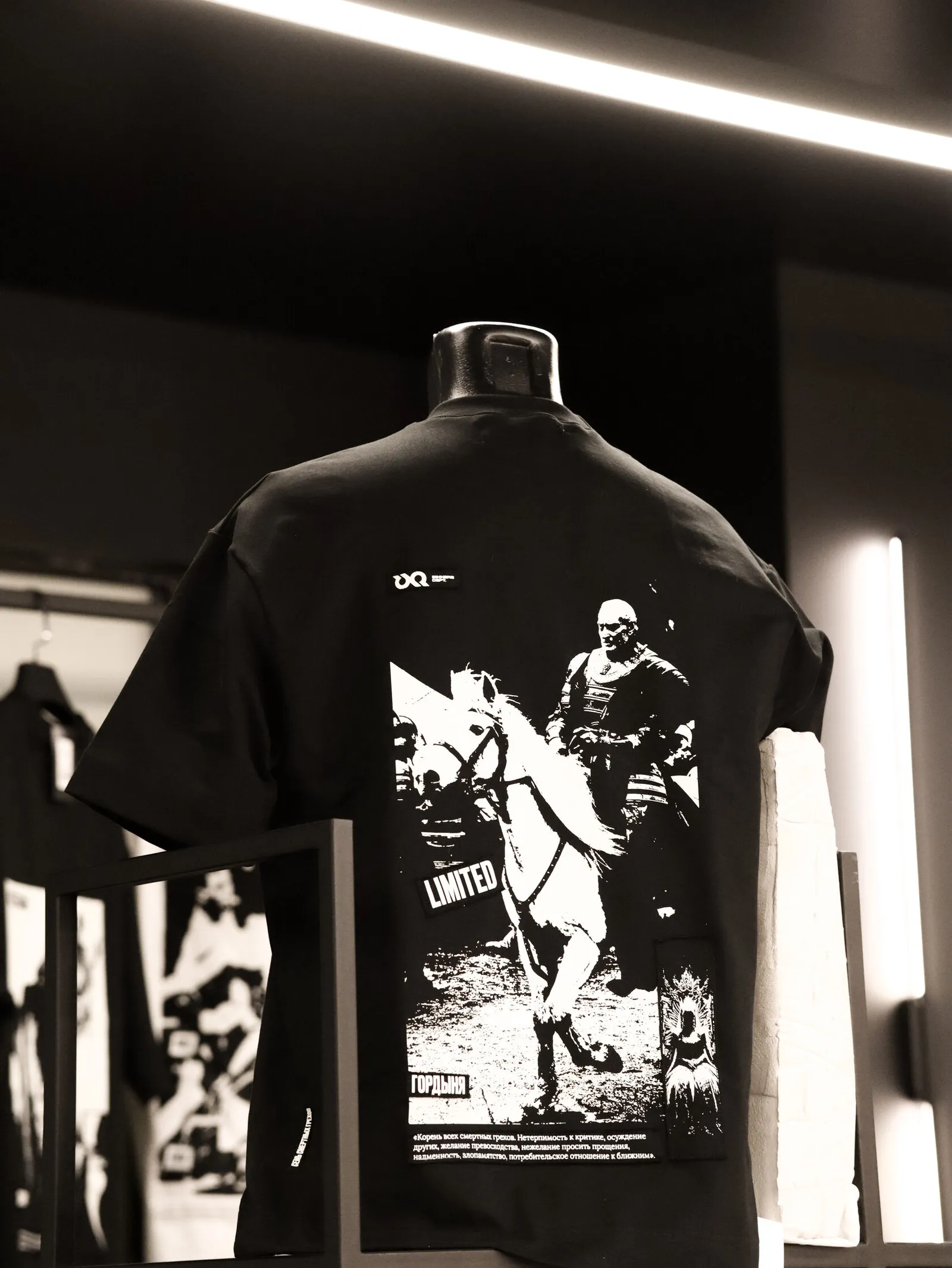 Футболка "Гордыня" LIMITED #2 · Антрацит, фото 5