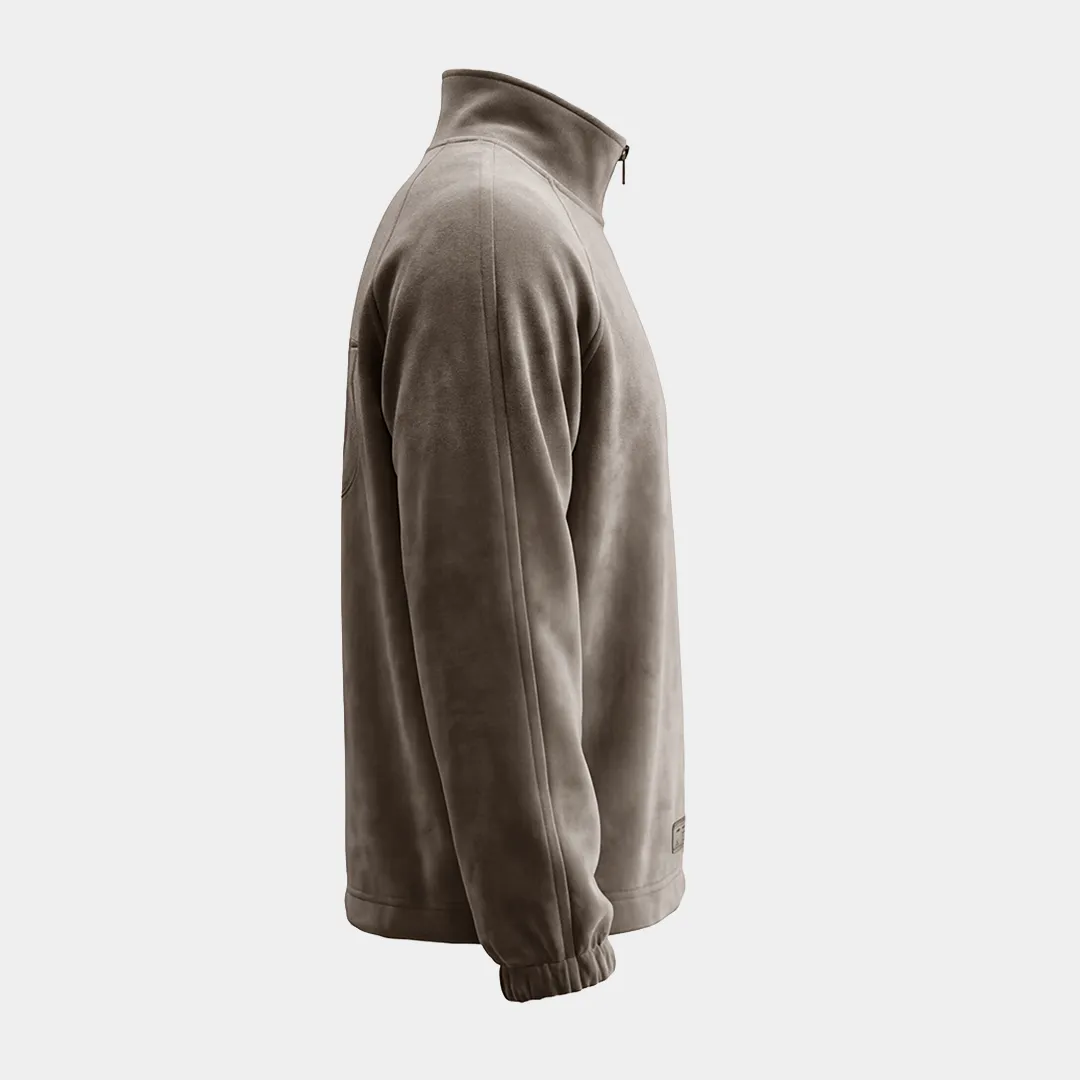 Толстовка Velour half-zip · Мокко, фото 2