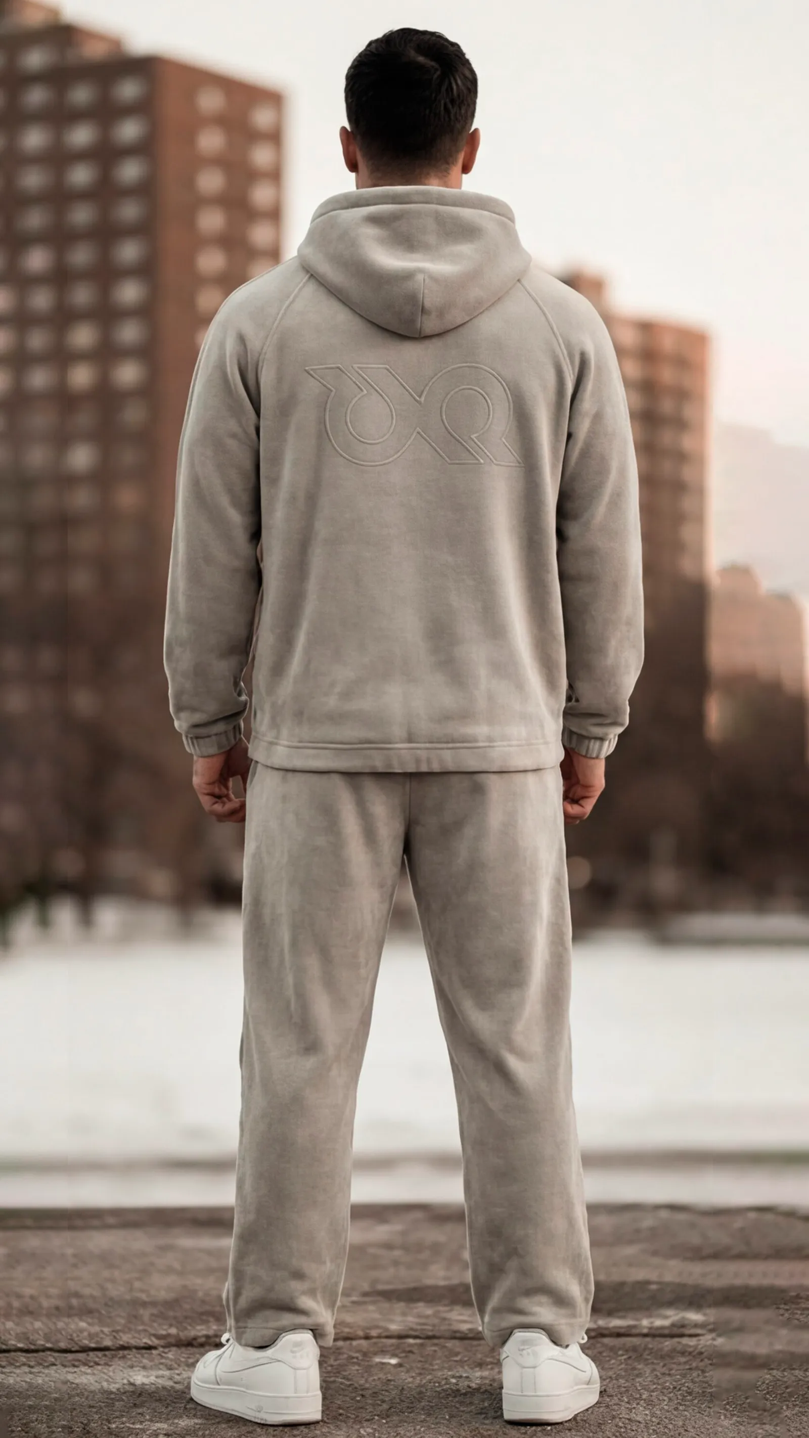 Брюки Wide Velour men`s · Тапиока, фото 6