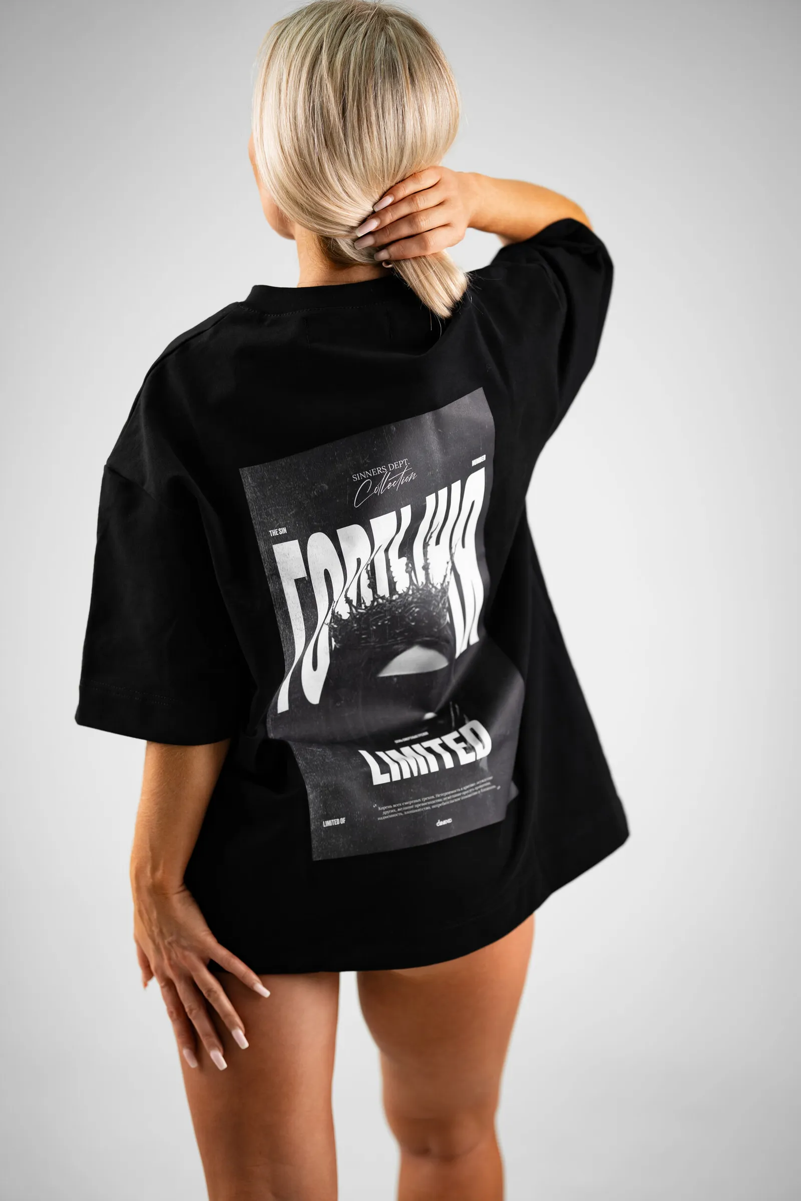 Футболка "Гордыня" LIMITED · Черный, фото 5