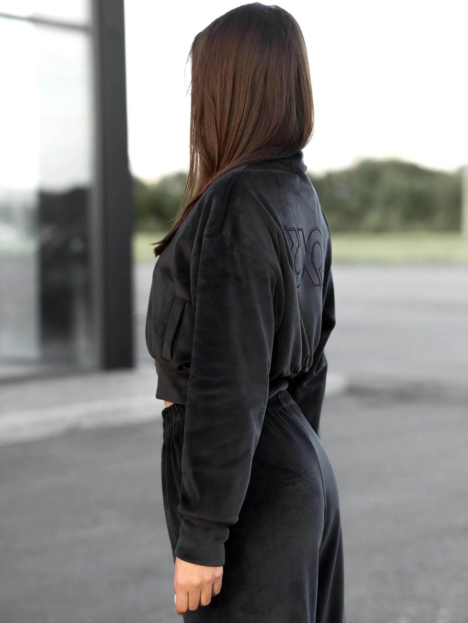 Толстовка Velour women`s · Чёрный, фото 3