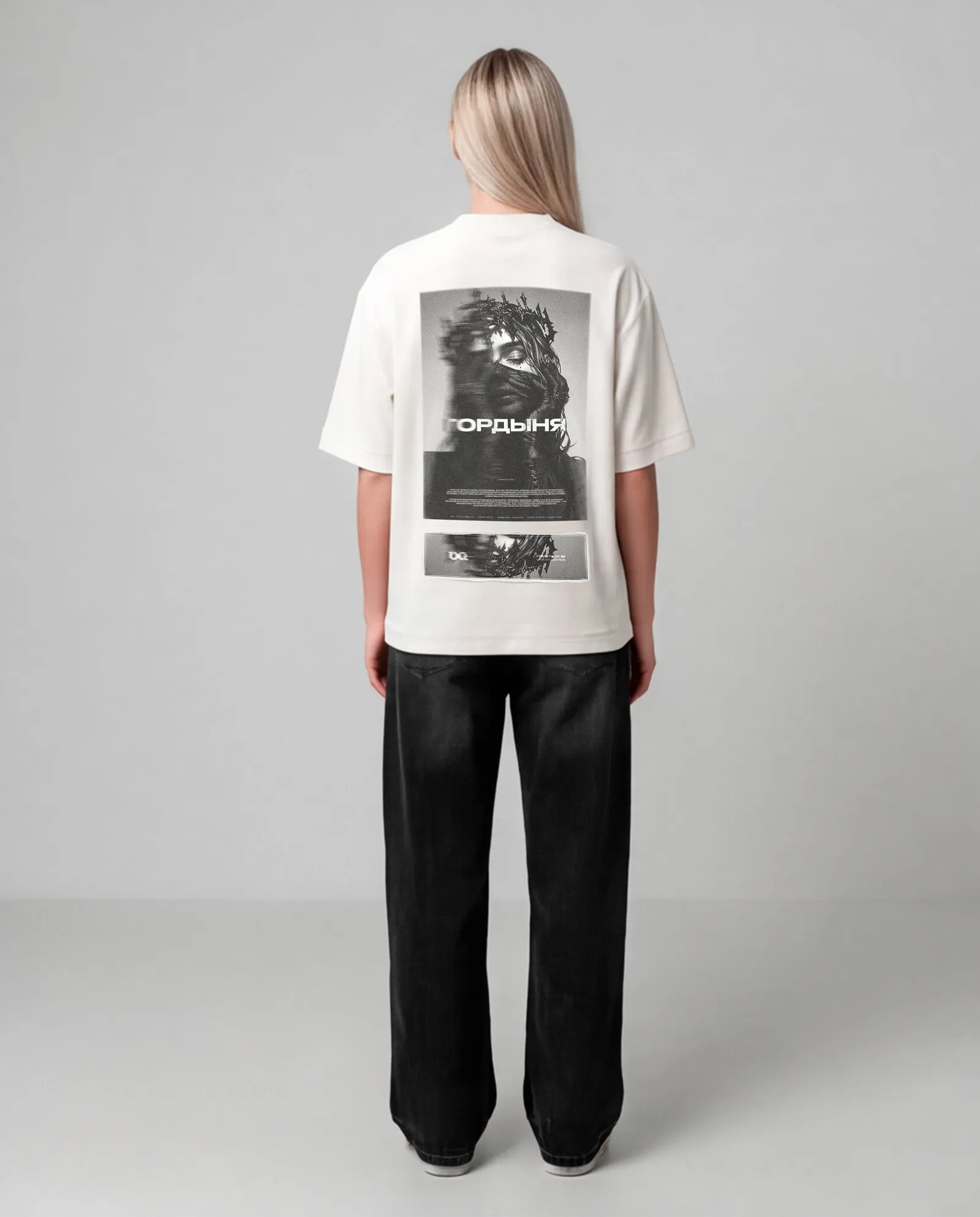 Футболка "Гордыня" LIMITED · Молочный, фото 8