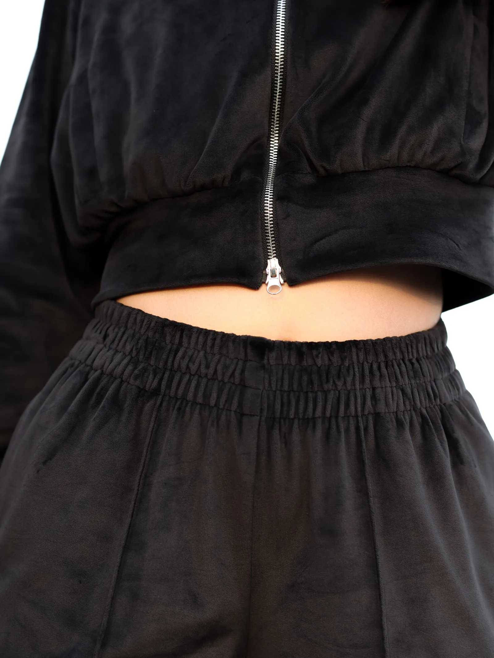 Толстовка Velour women`s · Чёрный, фото 4